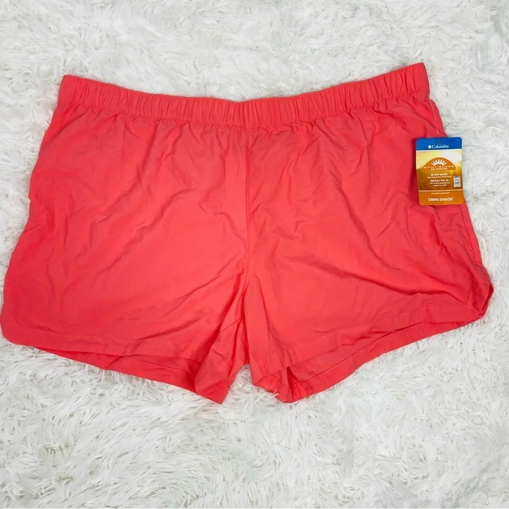 NWT COLUMBIA omni-shade 30 ups rated running athletic training shorts size XL - Picture 4 of 17